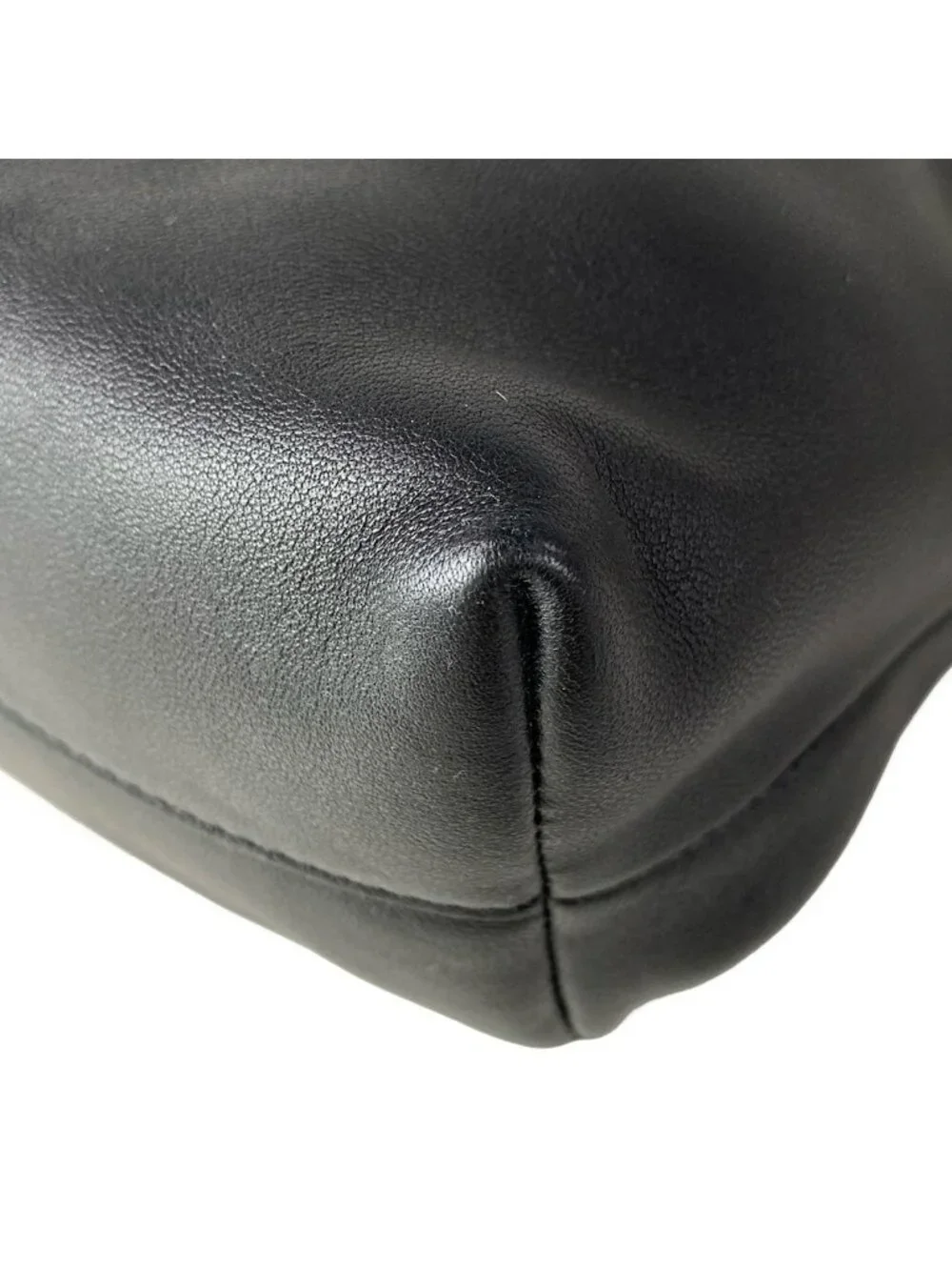 Loewe Shoulder Bag Flamenco Purse Black